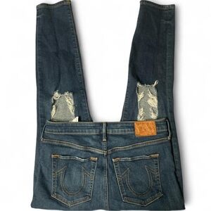 True Religion CAIA Ultra High rise skinny jeans